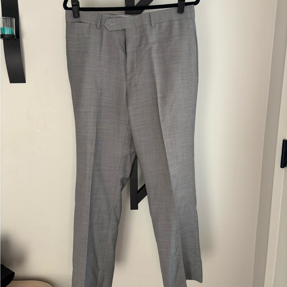 Tommy Hilfiger Classic Gray Wool Pants